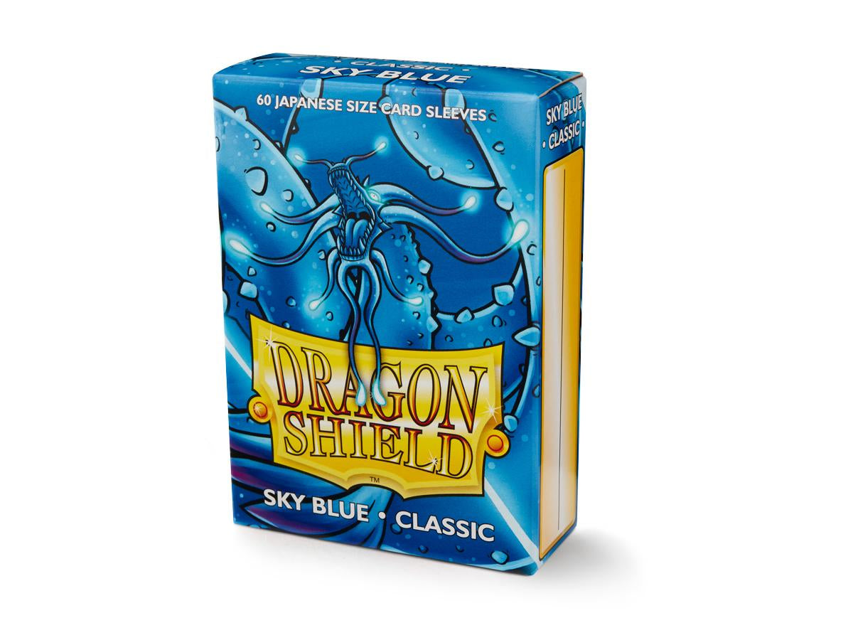 Sleeves - Dragon Shield Japanese - Box 60 - Colour: Sky Blue