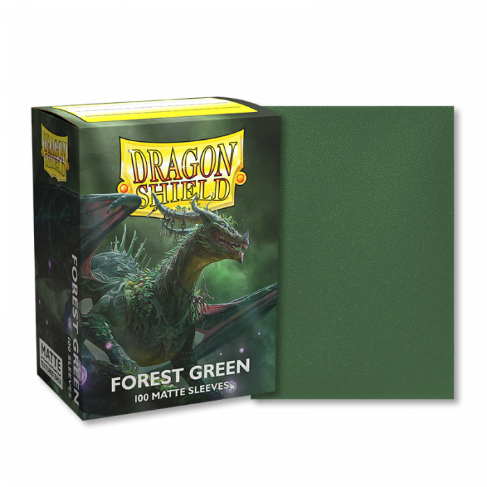 Sleeves - Dragon Shield Japanese - Box 60 - Colour: Forrest Green