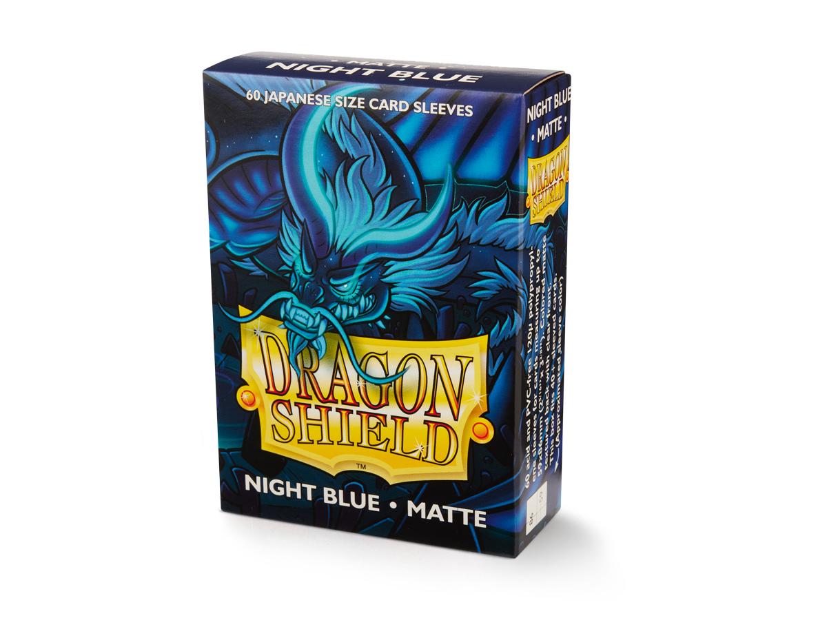 Sleeves - Dragon Shield Japanese - Box 60 - Colour: Night Blue