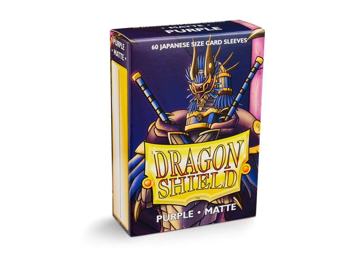 Sleeves - Dragon Shield Japanese - Box 60 - Colour: Purple