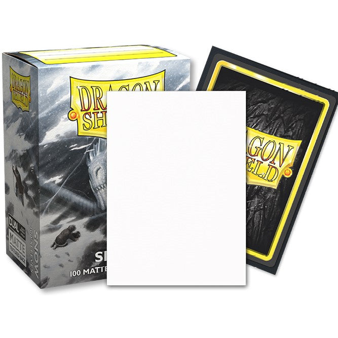 Dragon Shield Sleeves - COLOUR: Dual Snow