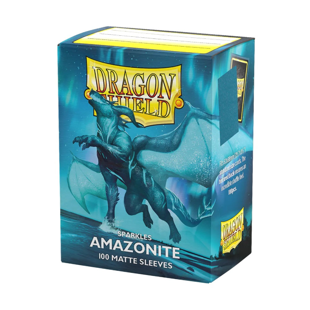 Dragon Shield Sleeves - COLOUR: Sparkles amazonite