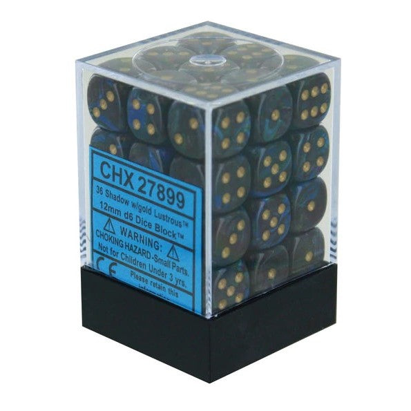 Dice Block (36) - colour: Shadow gold