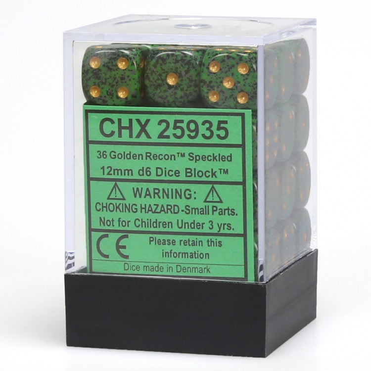 Dice Block (36) - colour: Golden recon