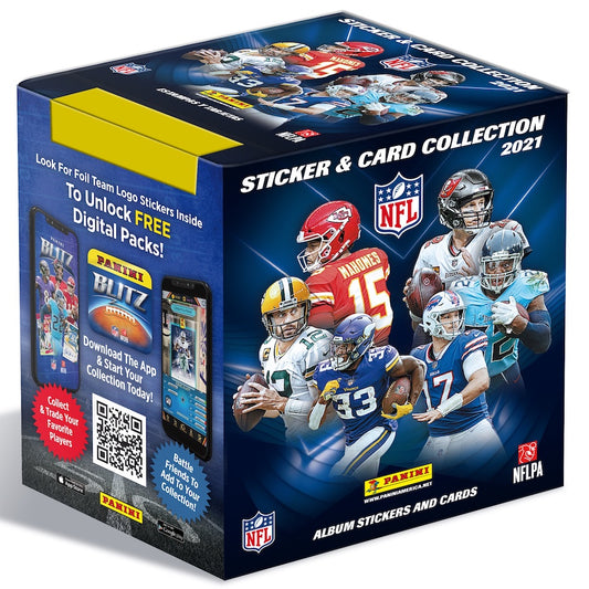 NFL 2021  Stickers and Card Collection Pack