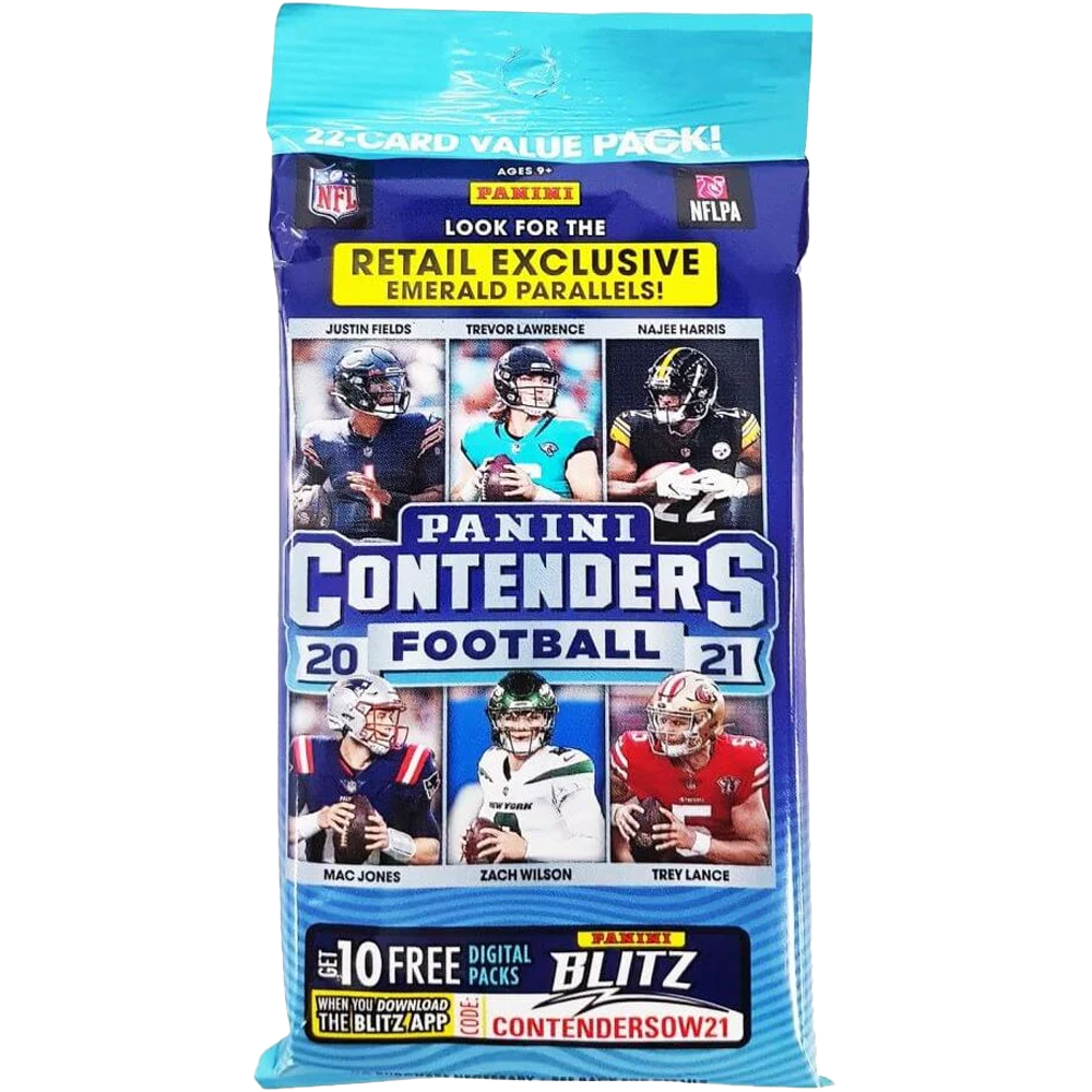 NFL 2021 Contenders Football Fat PACK