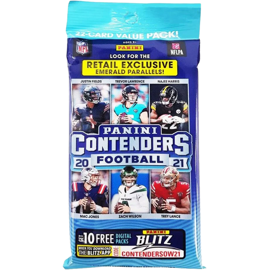 NFL 2021 Contenders Football Fat PACK