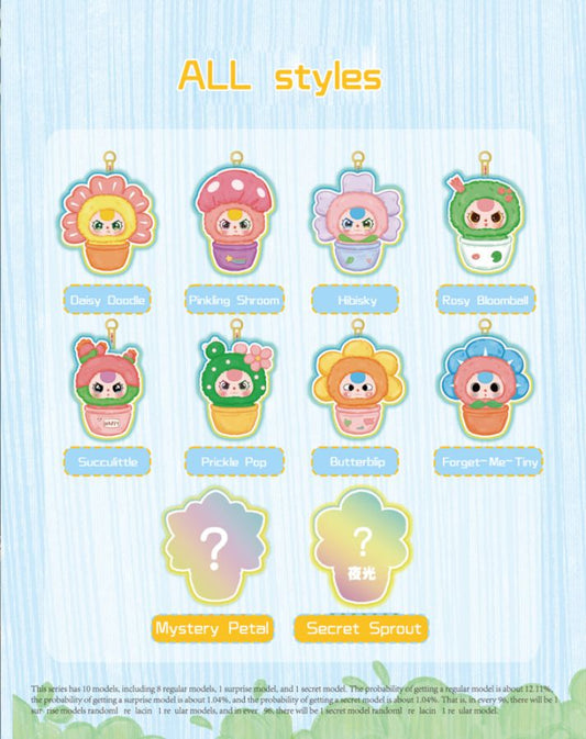Baby Three - A Small Flower Plush Blind Box Assortment