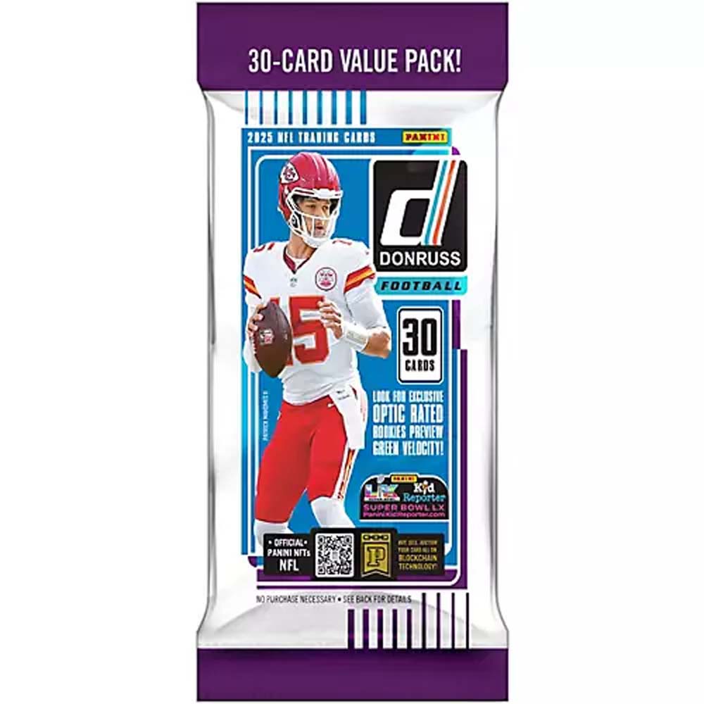 Panini Donruss 2025 NFL Football Trading Card- Fat Pack