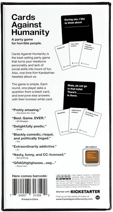 Cards Against Humanity AU