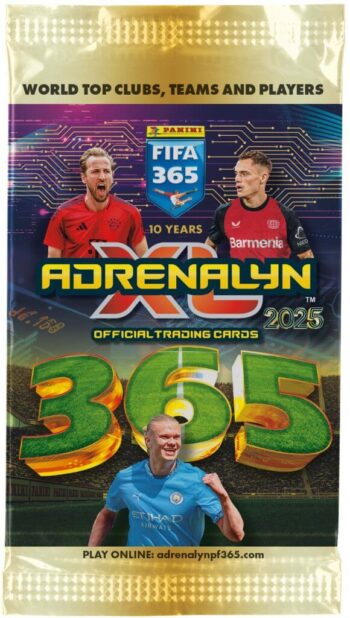 FIFA 365 Adrenalyn XL 2025 Soccer Cards PACK