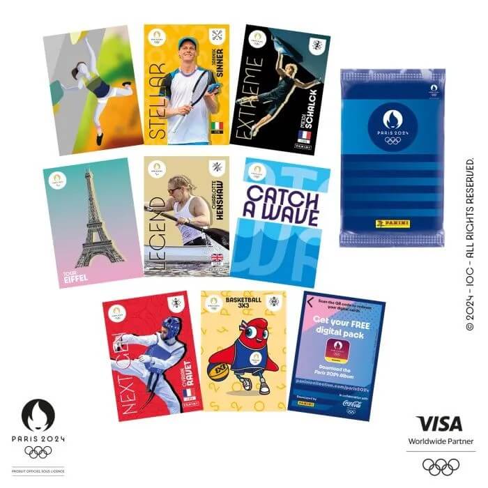OLYMPICS - Paris 2024 Trading Card Packets