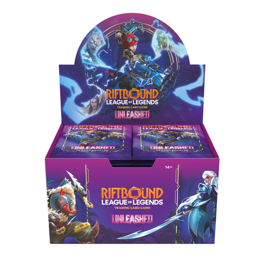 Riftbound: League of Legends TCG – Booster Display – Unleashed Pack