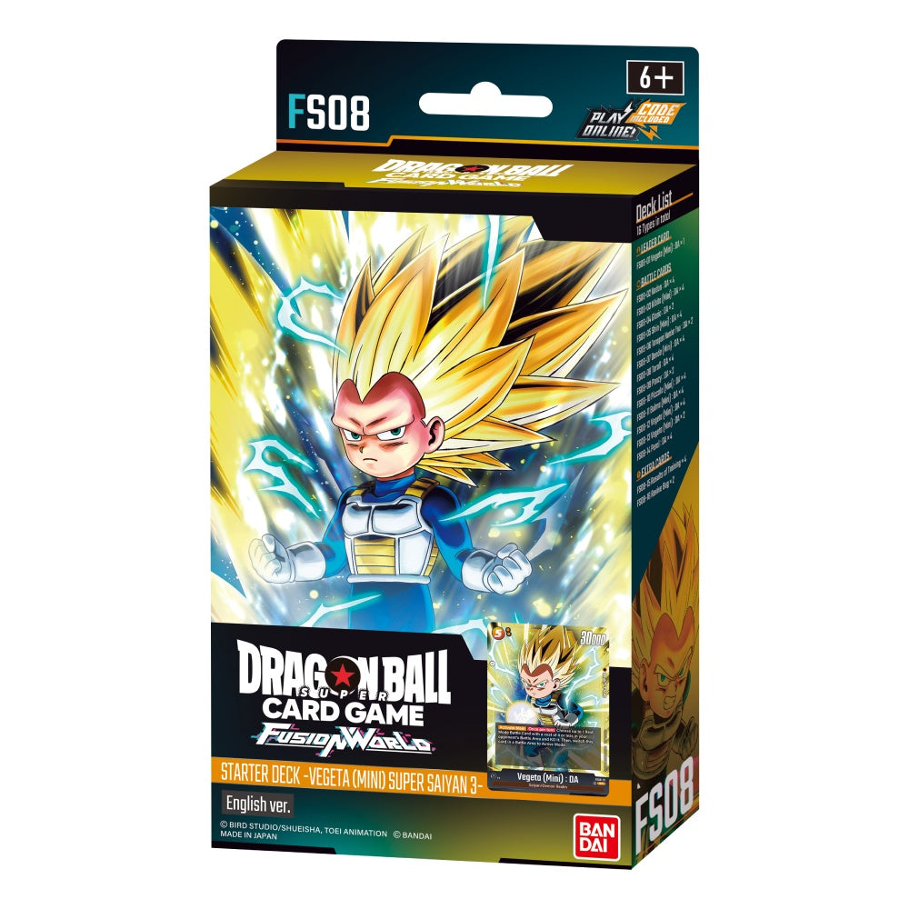 Dragon Ball Super Card Game: Fusion World – SD Vegeta (Mini) Super Saiyan [FS08]