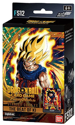 Dragon Ball Super Card Game: Fusion World – Starter Deck EX Display: The Beat of Ki [FS12]
