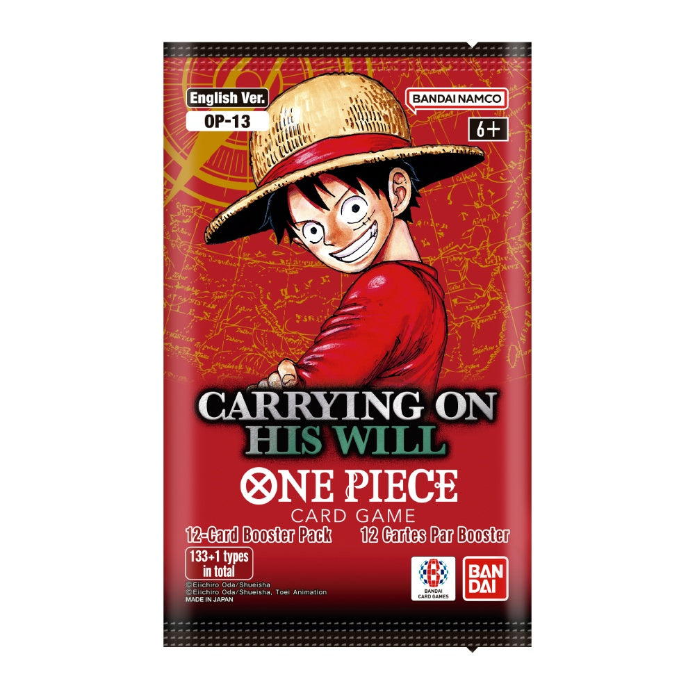 One Piece Card Game: Booster Display – Carrying On His Will [OP-13] PACK
