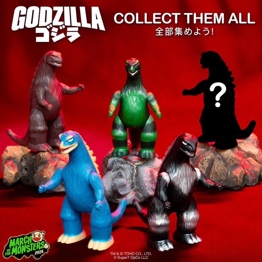 Godzilla TOHO - Marusan Blind Box Wave 6