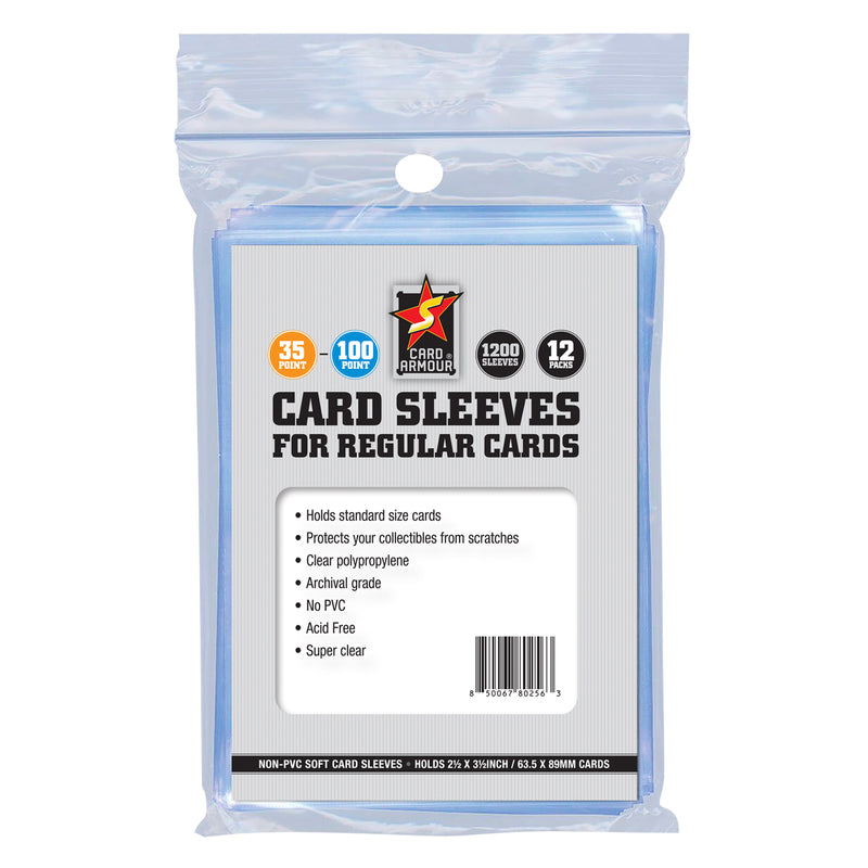 Card Armour Regular Sleeves 1,200 Pack
