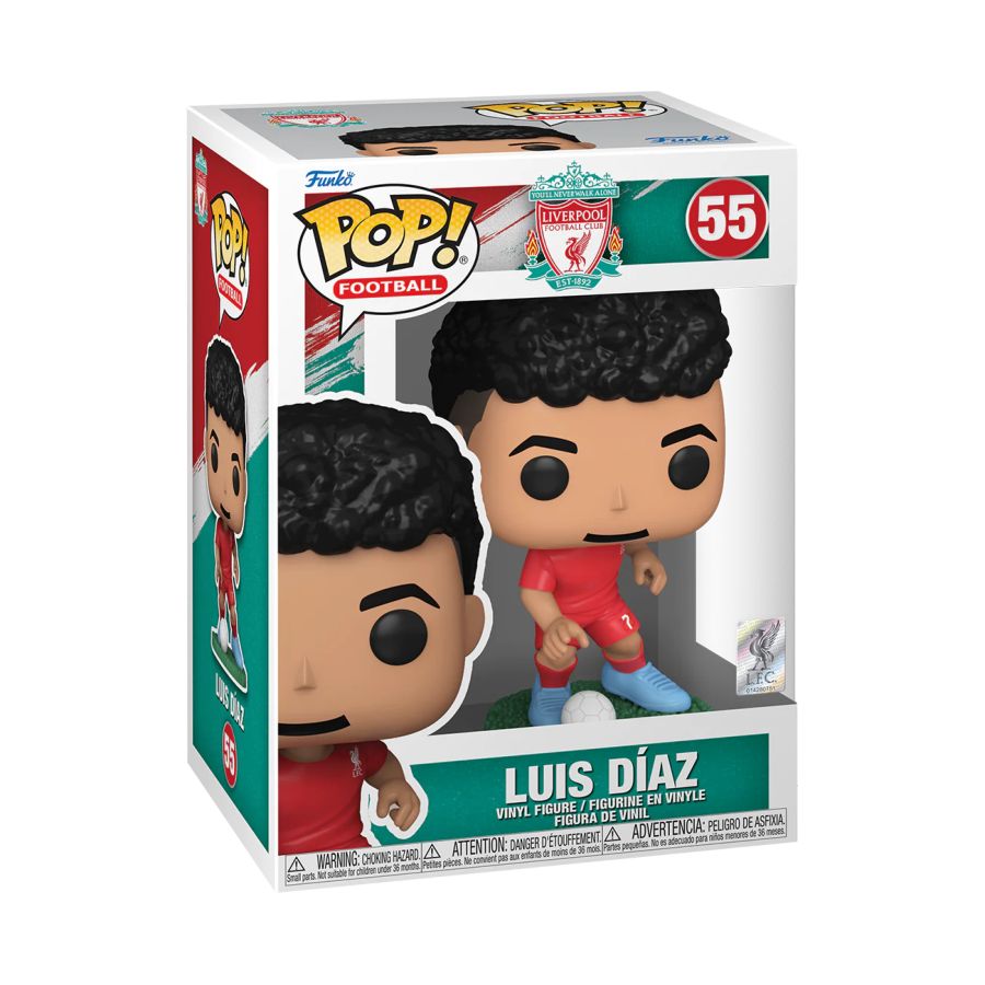 Football: Liverpool FC - Luis Diaz Pop! Vinyl 55