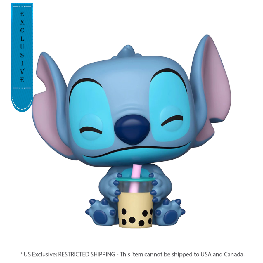 Lilo & Stitch - Stitch with Boba US Exclusive Pop! Vinyl [RS]