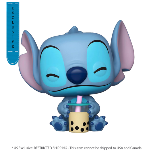 Lilo & Stitch - Stitch with Boba US Exclusive Pop! Vinyl [RS]
