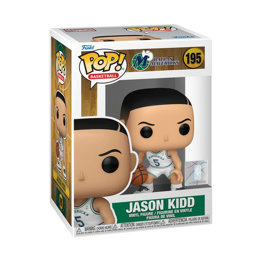NBA Legends: Mavs - Jason Kidd (Rookie) Pop! Vinyl 195