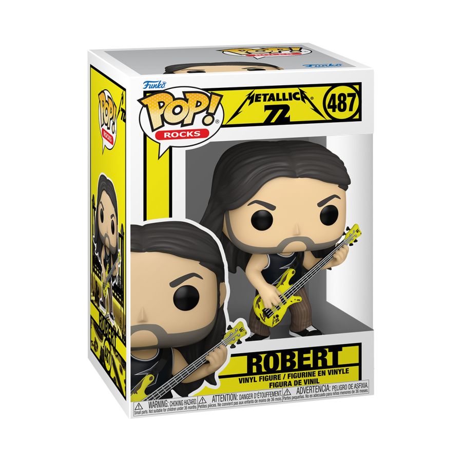 Metallica - Robert (72 Seasons) Pop! Vinyl 487