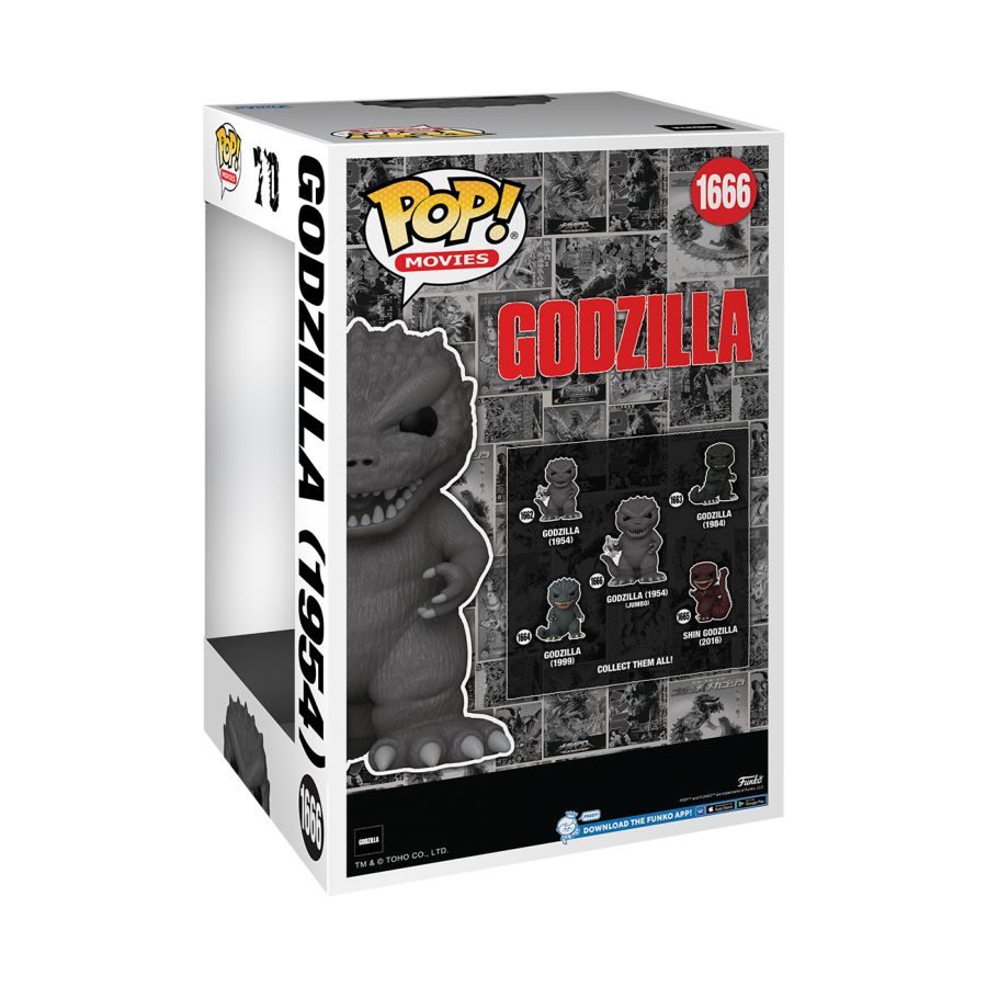 Godzilla: 70th Anniversary - Godzilla (1954) 10" Pop! Vinyl 1666