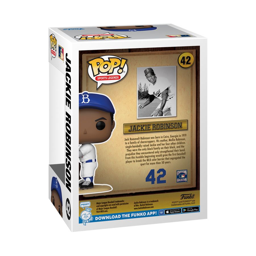 MLB: Legends - Jackie Robinson Pop! Vinyl 42