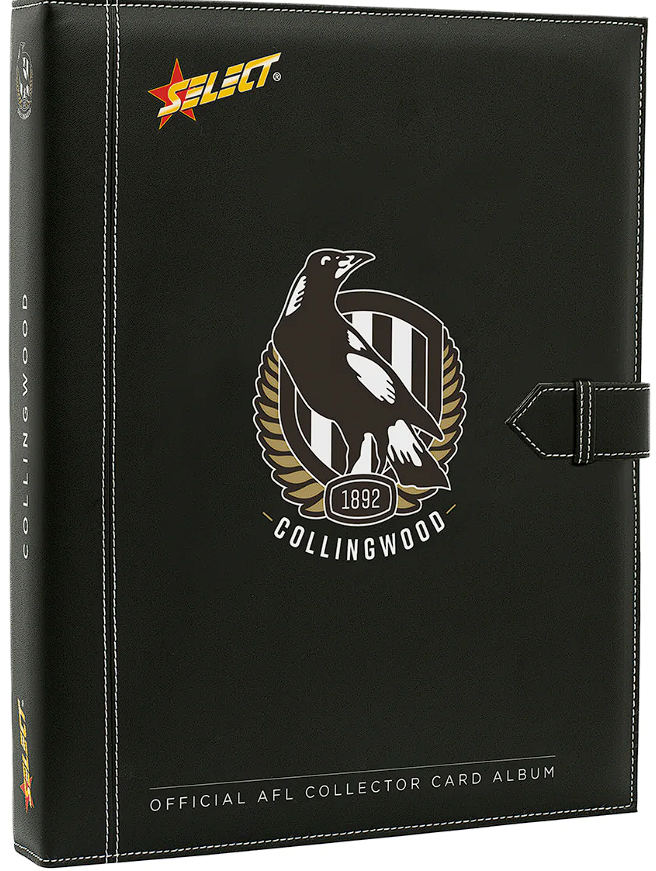 AFL Folder Assorted Team Collector Card Album - Teams: COLLINGWOOD