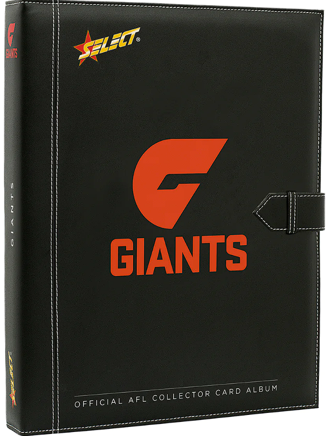 AFL Folder Assorted Team Collector Card Album - Teams: GWS