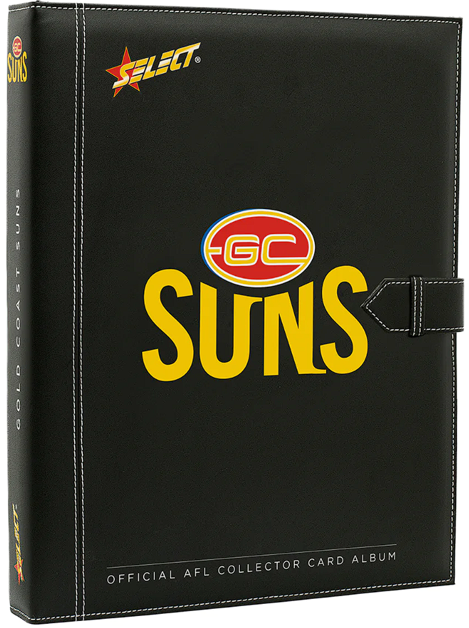 AFL Folder Assorted Team Collector Card Album - Teams: SUNS