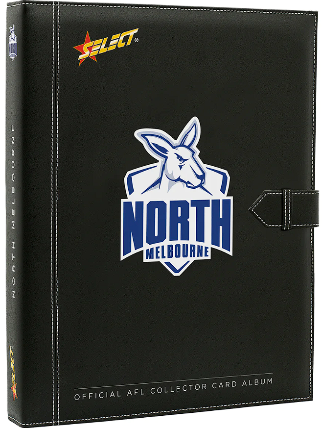 AFL Folder Assorted Team Collector Card Album - Teams: NORTH MELBOURNE