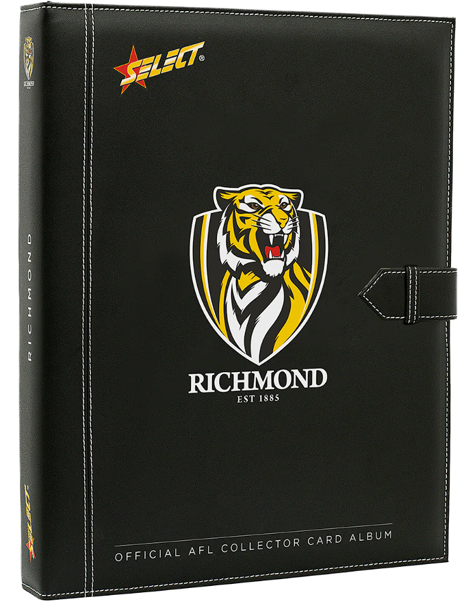 AFL Folder Assorted Team Collector Card Album - Teams: RICHMOND