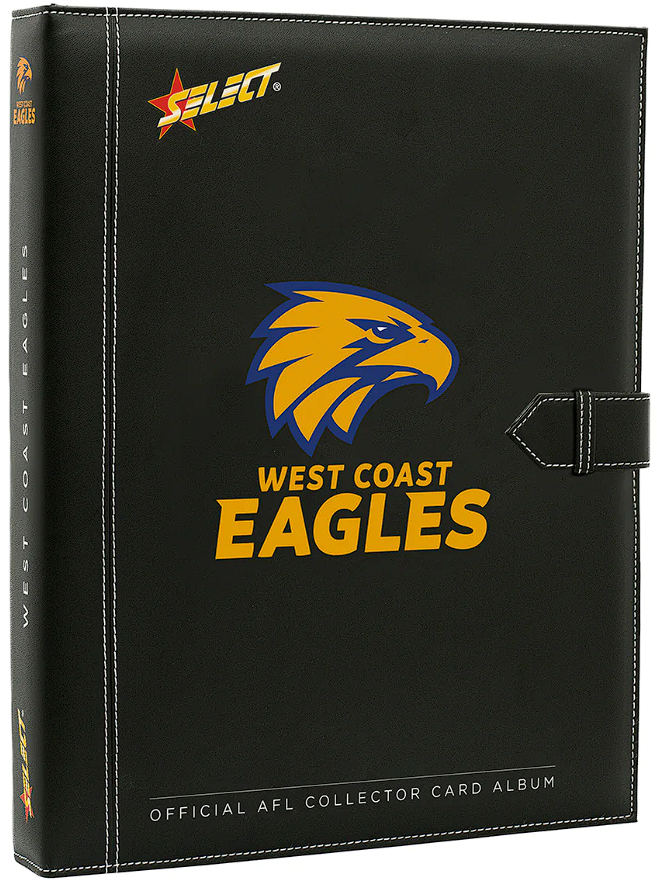 AFL Folder Assorted Team Collector Card Album - Teams: WCE