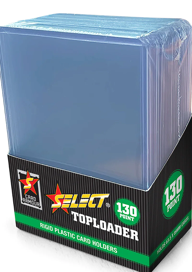 Card Armour Top Loaders 130pt - 10 Pack