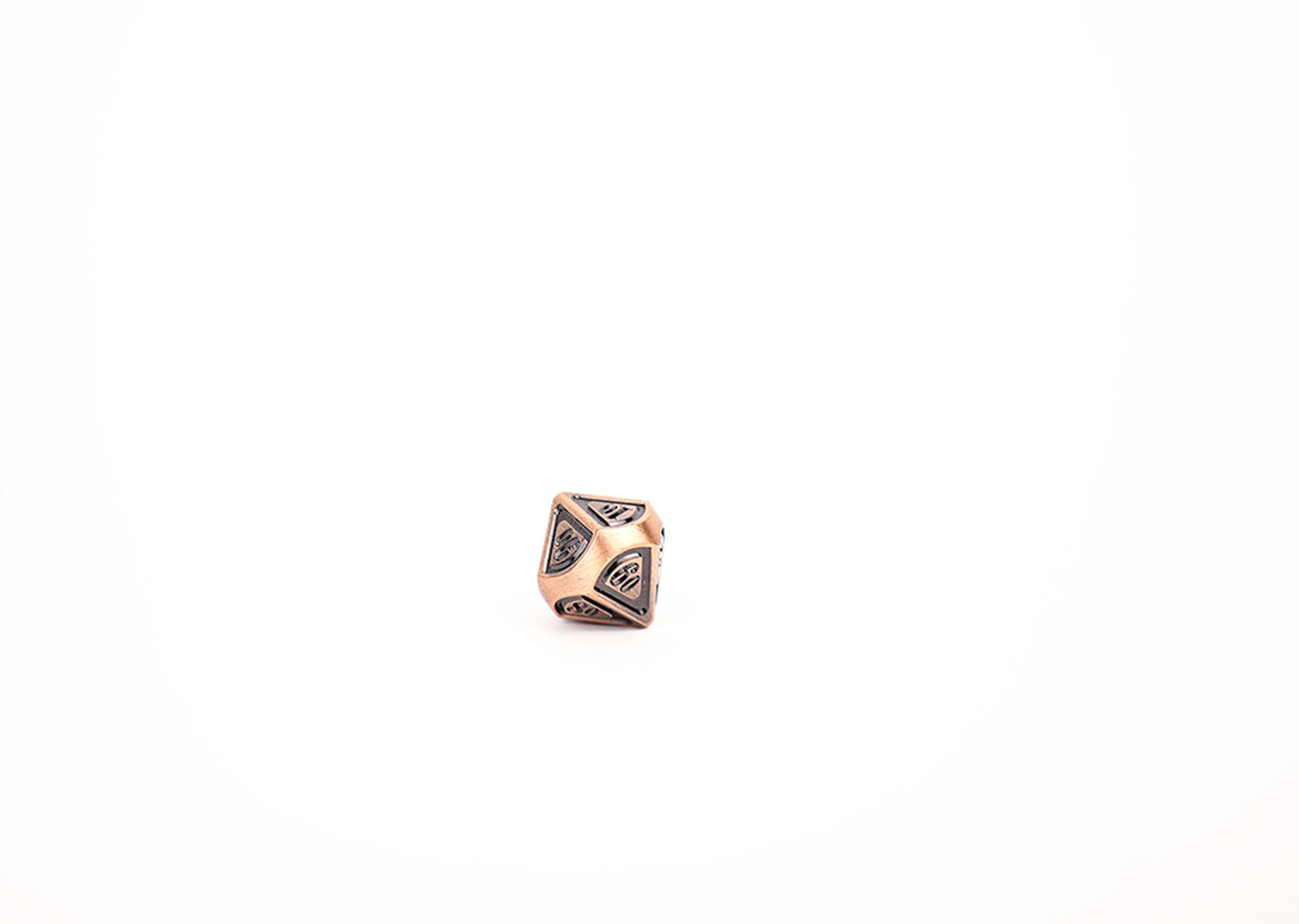 LPG Dice RPG Set Concentric Black/Brass