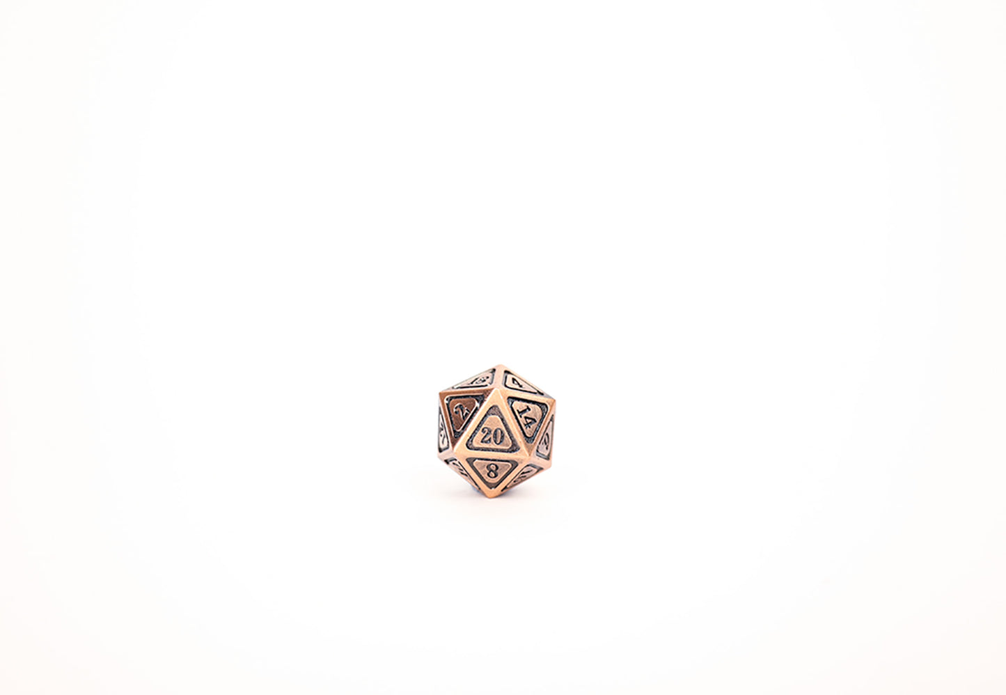 LPG Dice RPG Set Concentric Black/Brass