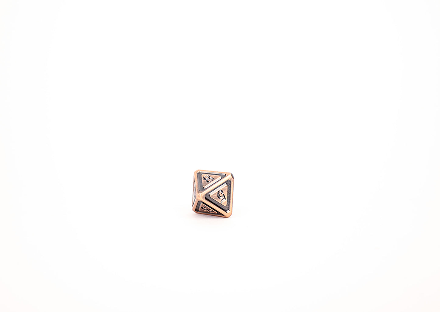 LPG Dice RPG Set Concentric Black/Brass