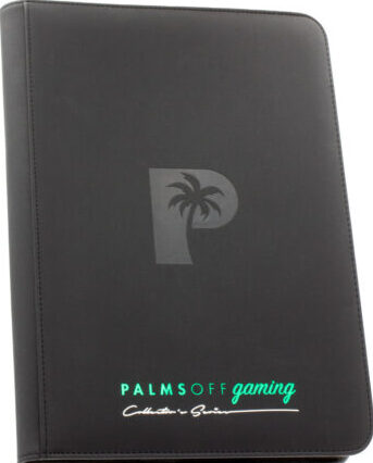 Collector's Series 9 Pocket Zip Trading Card Binder - BLACK