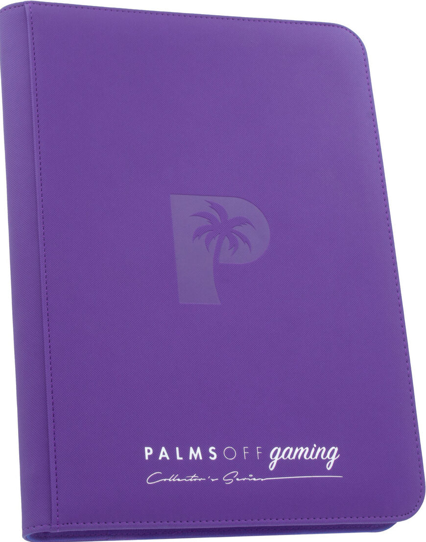 Collector's Series 9 Pocket Zip Trading Card Binder - PURPLE