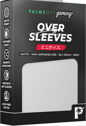 Premium Over Sleeves - Japanese Mini Size - Matte