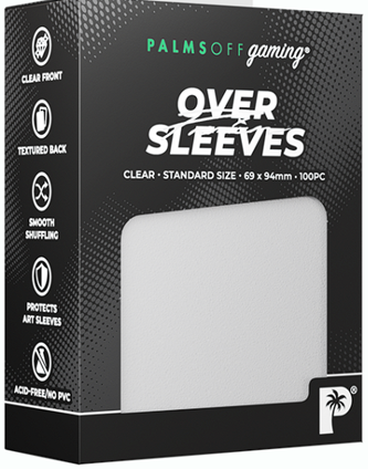 Premium Over Sleeves - Standard Size - Clear