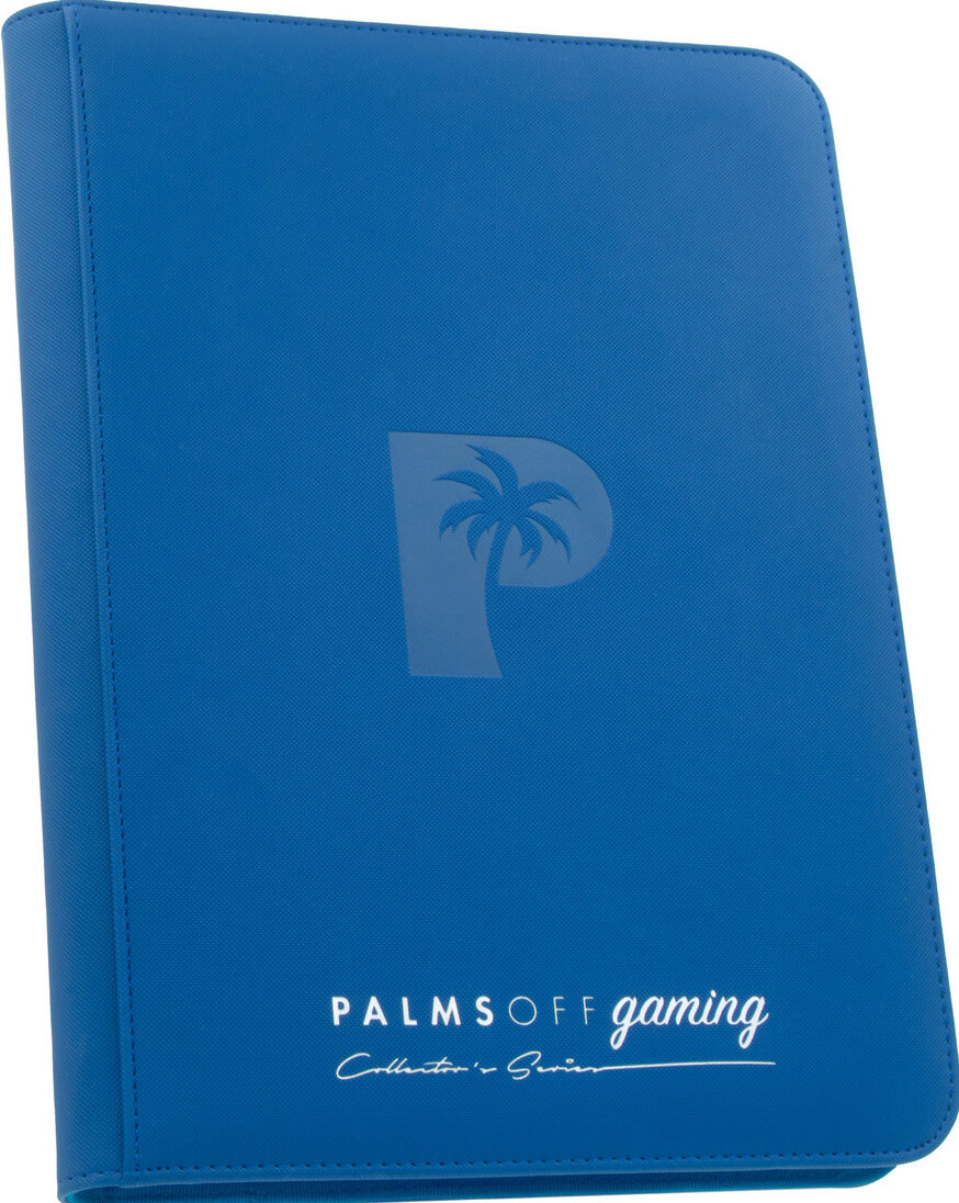 Collector's Series 9 Pocket Zip Trading Card Binder - BLUE