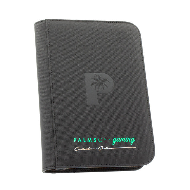 Collector's Series 4 Pocket Zip Trading Card Binder - Colour: Black