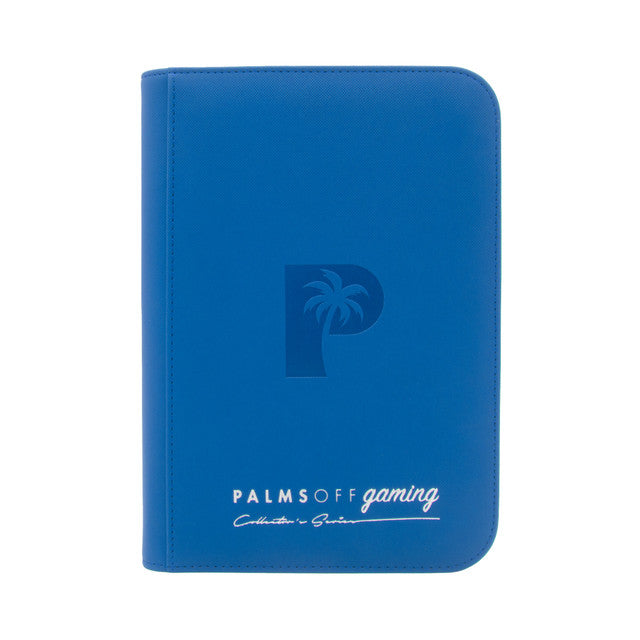 Collector's Series 4 Pocket Zip Trading Card Binder - Colour: Blue