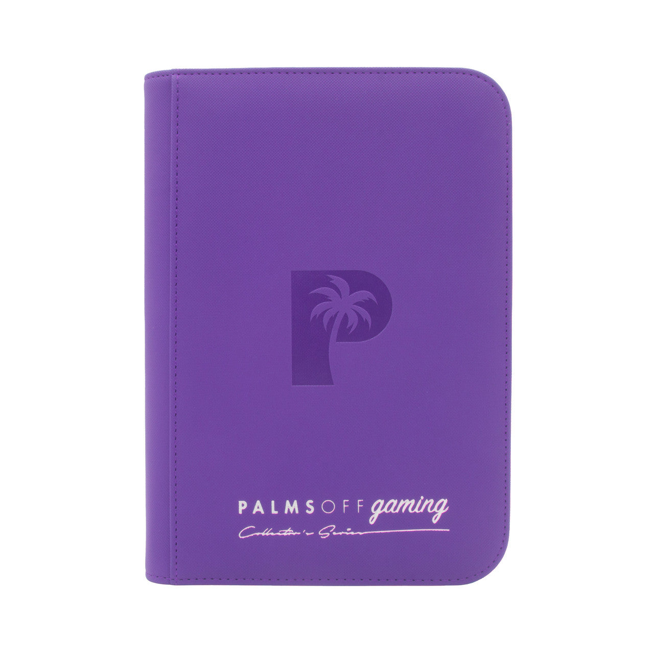 Collector's Series 4 Pocket Zip Trading Card Binder - Colour: Purple
