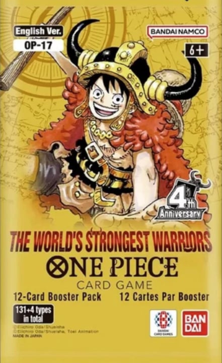 One Piece [OP-17] The Worlds Strongest Warriors PACK