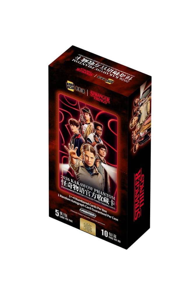 Kakawow PHANTOM Stranger Things Trading Cards BOX