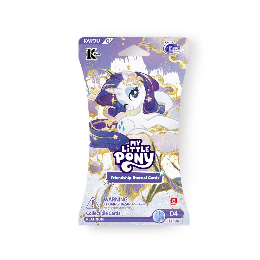 Kayou My Little Pony Friendship Eternal Moon Edition Collector Card Blister Series 4 PACK